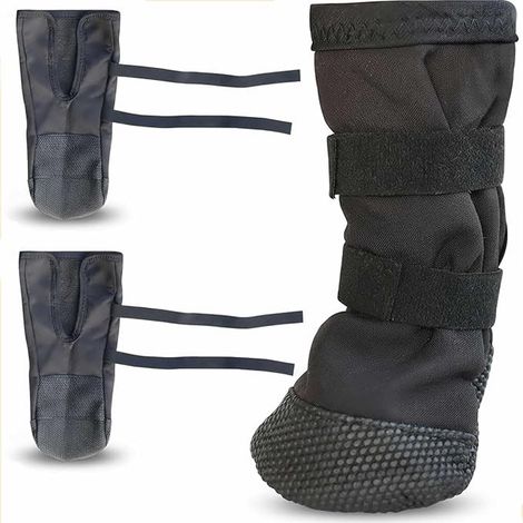 Zapato Perro Calcetín Perro Heridas Patuco Perro Antideslizante Bota Paw Protector Dog Dressing Anti Licking Pata Perro Dog Sock Boot Pet Shoe Calcetín, para Protección Heridas