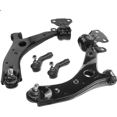 Conjunto de brazo de control, acero de alta resistencia, compatible con Mazda 3 BL, soporte superior del eje delantero, juego de 4 piezas, mejora el manejo del vehículo. (1/5)