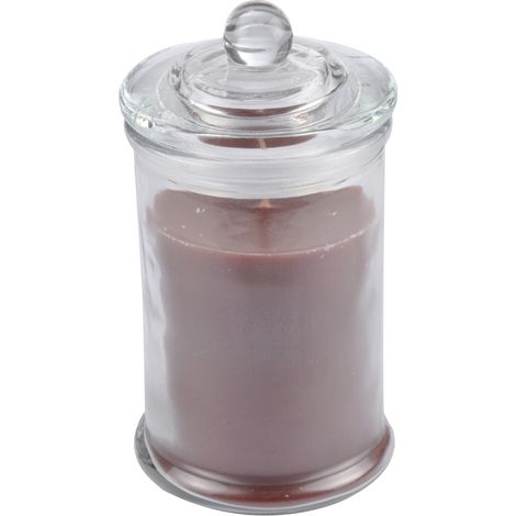 Bougie bocal en verre Bois de santal (1/3)