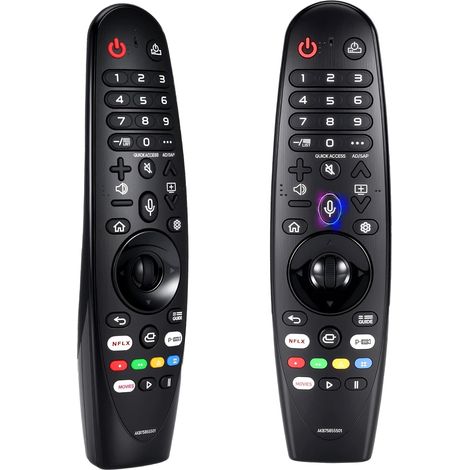 Télécommande pour LG Smart TV,Universelle Magic Remote AKB75855501 MR19BA MR20GA MR21GA MR22GA MR23GA, Télécommande Compatible avec LG 2019-2024 Smart TVs,avec Pointeur et Fonction Vocale (1/5)