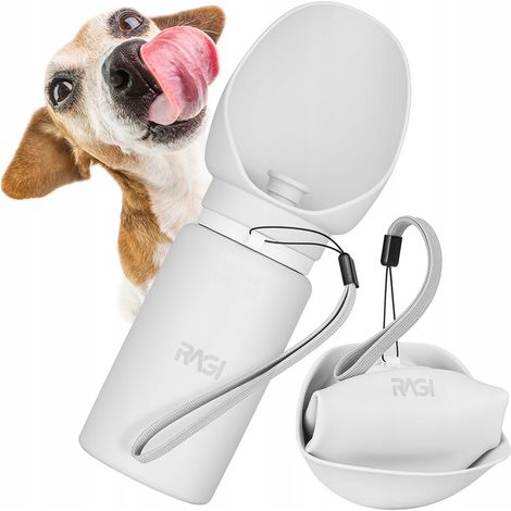 Wasserflasche für Hunde und Katzen. Tragbare Flasche.