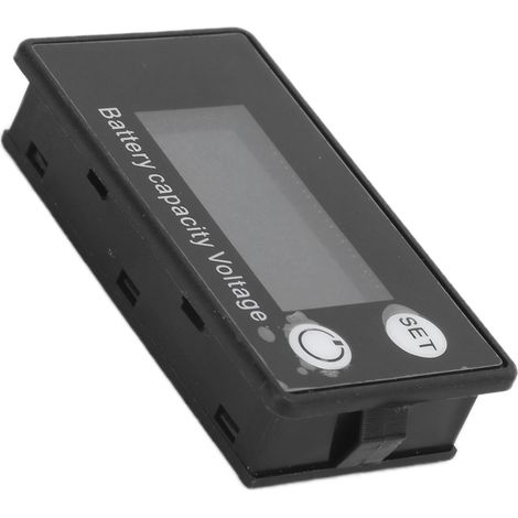 Tragbares DC-Voltmeter mit LCD-Farbbildschirm und Batteriekapazitätstester für Elektromobile (8–100 V) (1/5)