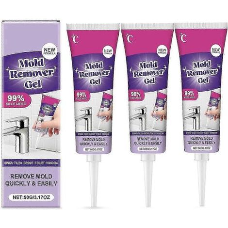 3x Gel anti-moisissures Vexclean, Gel nettoyant puissant Vexclean (1/5)