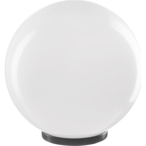 GLOBO OPALE BIANCO D 20 CM CON BASE E27- 8,0 pz