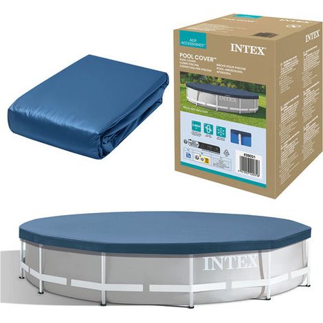 Poolabdeckung für 366 cm Frame-Pools mit Abflusslöchern