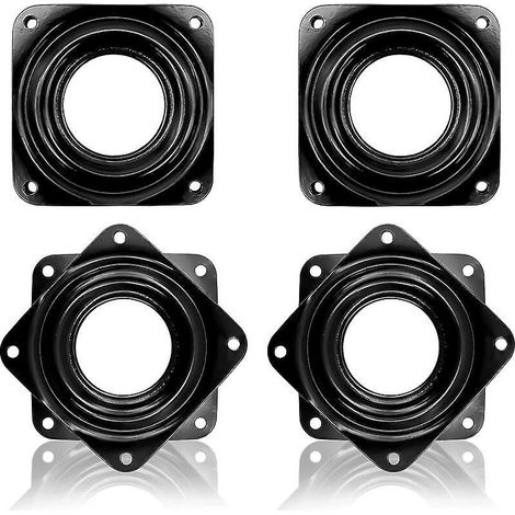 4 Pices Plateaux Tournants Carrs Roulement De Table Rotative Plaque Pivotante Roulement Plaque Pivotante Mtal Plaque Pivotante Carre Pivotant Pla (1/5)