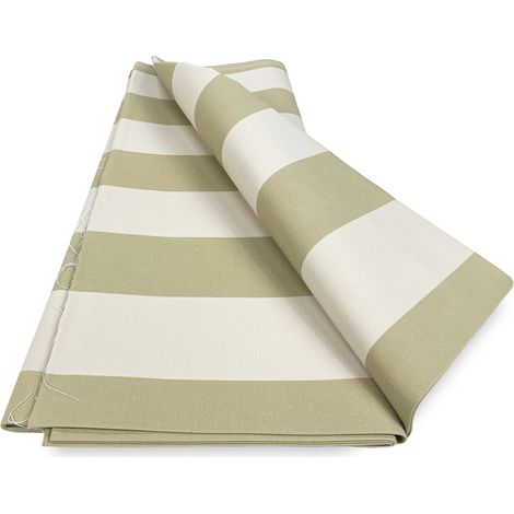 TESSUTO tenda SOLE TORINO da esterno GIARDINO balcone A METRO IN Acrilico altezza cm. 140 RIGA PARI Beige
