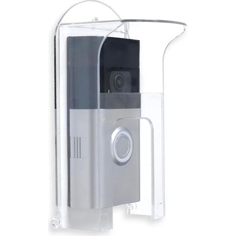 Housse de protection transparente en plastique pour sonnette Ring, imperméable et compatible avec les sonnettes Ring. (1/5)