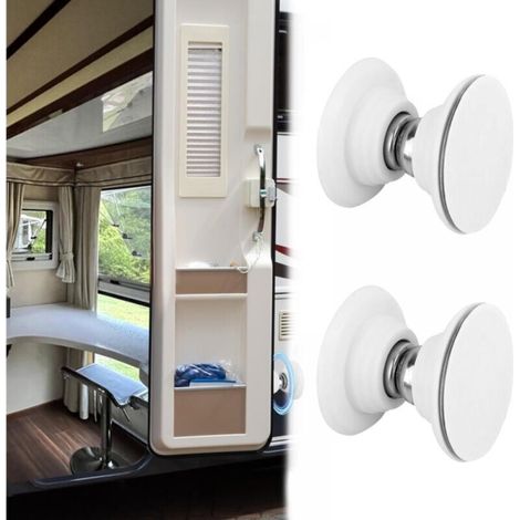 2 Pack Magnetic RV Door Locks, Travel Door Catch for RV and Boat (1/5)