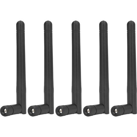 Kit de 5 antennes SMA mâles omnidirectionnelles pliables et étanches 2,4 GHz (1/5)