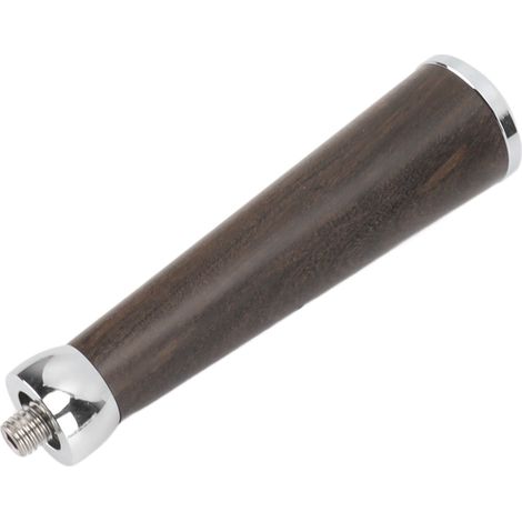 Poignée de porte-filtre à café en palissandre noir, filetage M10, remplacement professionnel pour filtre à café (1/5)