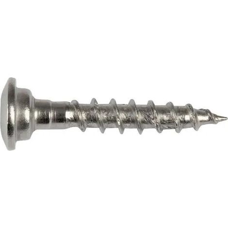 Fischer 50x  Vite palo  7 x  50 testa  centrante acciaio  inox A2  filetto intero  TX -  660704 (1/2)