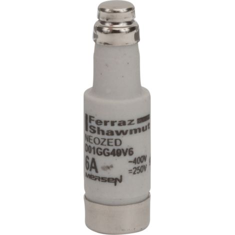 Mersen Sicherungseinsatz NEOZED D01 gG 6A/400V D01GG40V6