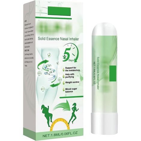 Lung Cleanse,Nasal Inhalateur,Inhalateur de Nettoyage,Nettoyant pour Les Poumons,Doux et Efficace,1.8ml (1/5)