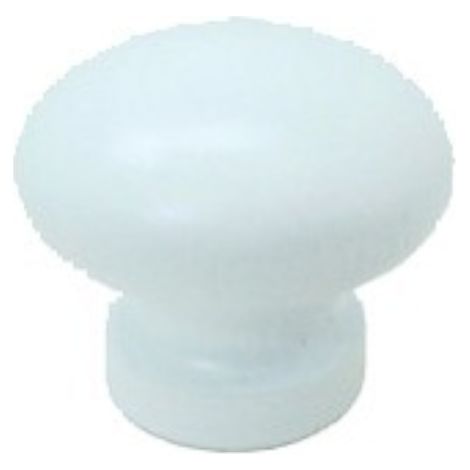 Bouton bois hêtre laqué blanc SELECT HARDWARE 17500