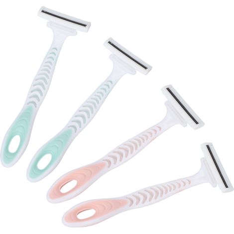 Rasoir de Sécurité Femme avec Manche Ergonomique pour une Épilation Confortable et Précise (1/5)
