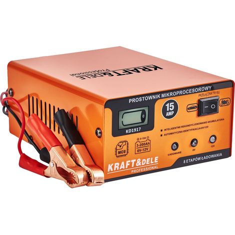 Rectificador por microprocesador 15A 6/12V KD1917 (1/5)