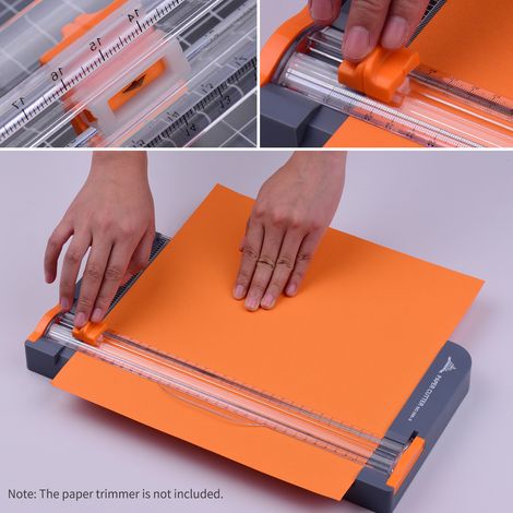Lames de rechange pour massicot JIELISI : conception de sécurité pour la découpe de papier kraft et de cartes photo, compatible avec les massicots A4 909-4/909-5/909-6. (1/2)