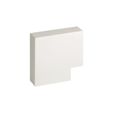 APM 50x20 W Angolo Piano per minicanali TMC/TMU, Bianco