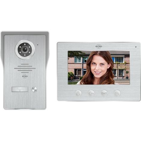 IP Video Türsprechanlage mit Türklingel und Kamera für Einfamilienhaus