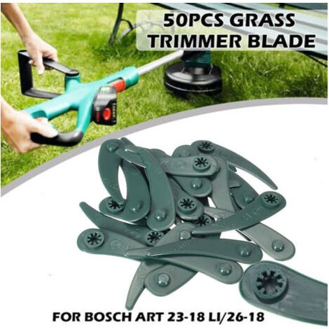 Replacement Blades Plastic Lawn Mower for Various Models Lot de 15 [Classe énergétique A] H160 (1/2)