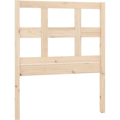 Testiera per dormire accessorio per camera da letto 95,5 x 4 x 100 cm in legno di pino massiccio TDL0205890