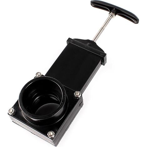 Vanne universelle pour camping-car, caravane et mobil-home, 50 mm de diamètre, pour tuyau d'égout. (1/5)