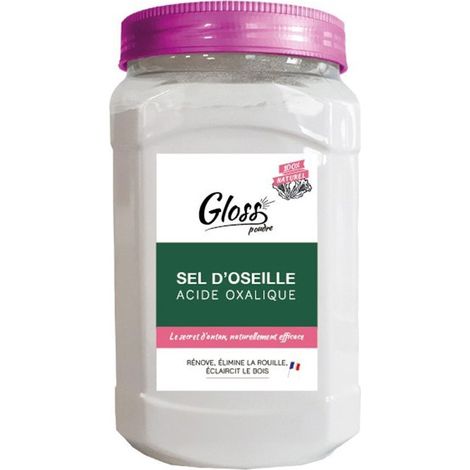 Gloss Sel Oseille Poudre 700gr - Gloss   Trasparente Sale Erba Acqua in Polvere 700g - Gloss