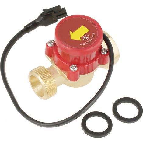 HT-60 220V 0,5A G3/4"-3/4" Gewindewasserpumpe, 1 Stück, Durchflusssensorschalter (1/5)