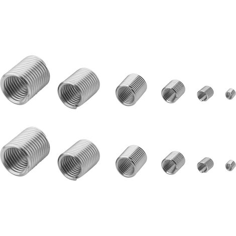Kit de réparation de filetage en acier inoxydable 60 pièces M3 à M12 (1/5)