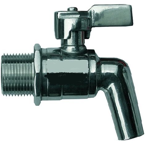 RUBINETTI A LEVA ACCIAIO INOX PER FUSTI OLIO E SERBATOI - M 3/4 DF 607226