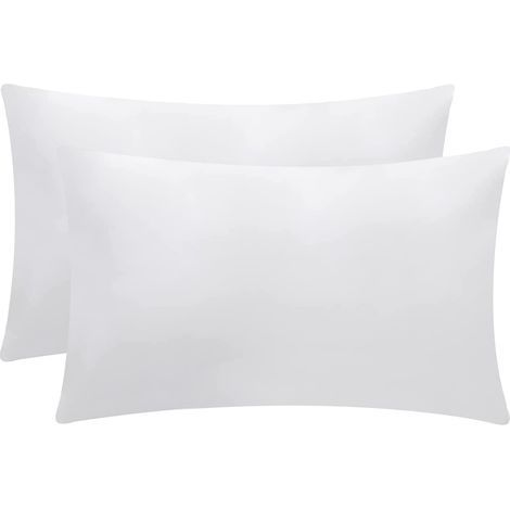 Kissenbezug – 50 x 70 cm – Verdeckter Reißverschluss – Für Seitenschläfer – 1 Paar (1/5)