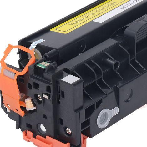 Cartouche toner jaune 304A pièce de rechange CC532A pour tambour Color LaserJet Compatible avec CM2320 MFP et CP2025 série (1/5)