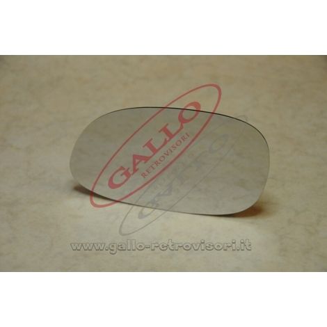 Vetro specchietto esterno lato dx compatibile con honda civic fino al 1996
