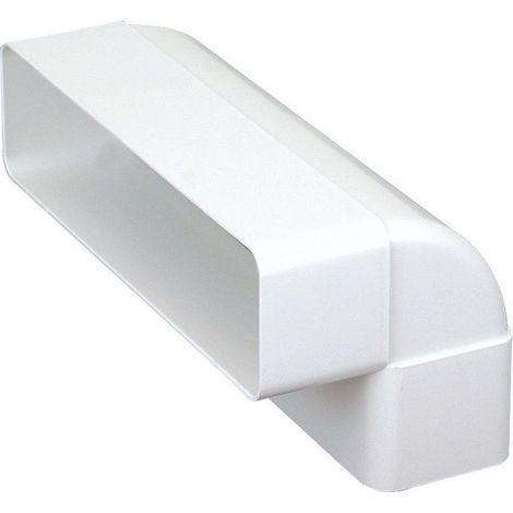 coude vertical rectangulaire - 55 x 220 mm - 460009 (1/3)