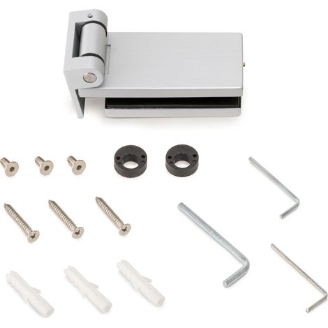Emuca Scharnier 4 cm Silber Metall Langlebig (1/5)