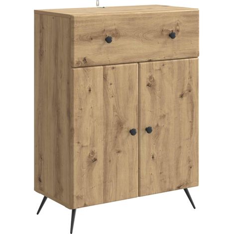 Sideboard Artisan Oak 66 x 34.5 x 90 cm Engineered Wood vidaXL