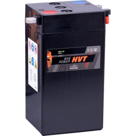 Batterie moto Power Bike HVT-10 6v 22ah 300A Harley Davidson