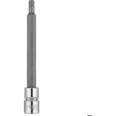 Embout Hexagonal H4 - Douille 1/4 Pouces - Acier Chrome-Vanadium - Longueur 87 mm - Vendu à l'unité (1/5)