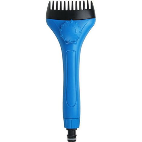 Cepillo limpiador de filtros de piscina, limpiador de cartuchos de filtro para piscina y spa, limpiador de filtro de mano con perilla de ajuste -Crezuo