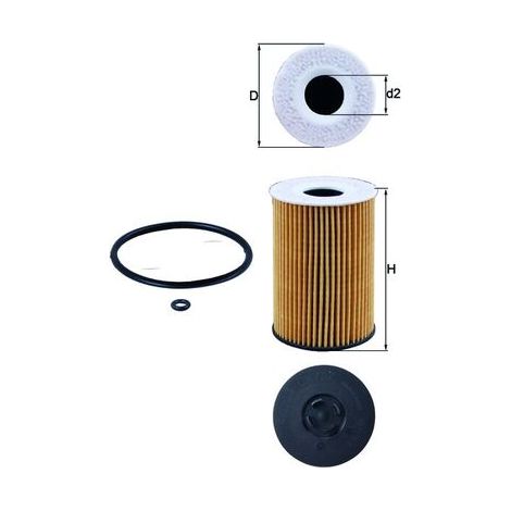 ÖLFILTER OX787D KNECHT (1/2)