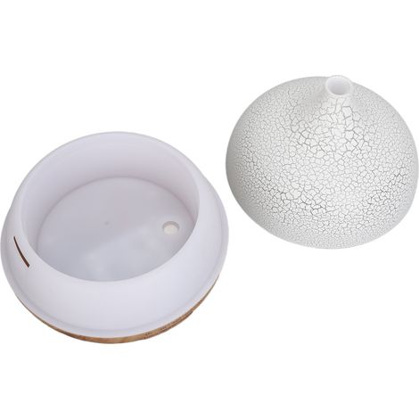 Diffuseur d'huiles essentielles à ultrasons pour aromathérapie, lumière colorée, brume fine, capacité 500 ml, télécommande, prise US 200-240 V, type 2 (1/5)