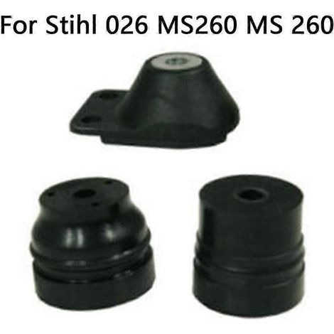 Kit de fixation du capuchon de vis de réglage du tampon anti-vibration compatible avec la tronçonneuse Stihl 026 MS260 MS 260, référence 1121 790 9912 (1/5)