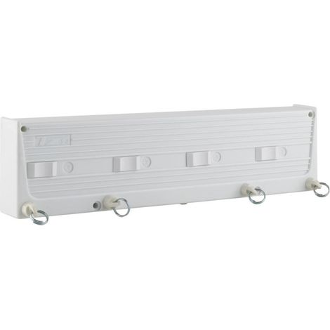 Tendedero de Ropa 4 Cuerdas Extensible de Pared 38 cm  Tendedero Plegable  Interior y Exterior  Secado de Ropa (1/5)