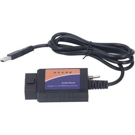Kit de diagnostic auto ELM327 PIC18F25K80 FTDI avec CD OBD2, remplacement pour Focus (1/5)