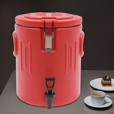 Enfriador de bebidas aislado comercial 28.5L, dispensador de bebidas frías y calientes, excelente precio (1/5)
