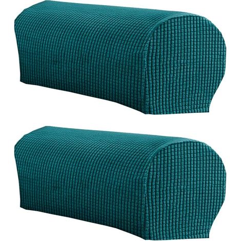 Copribraccioli in peluche morbido ed elastico, adatto per sedie, divani e altri mobili, set da 2 pezzi (1/5)