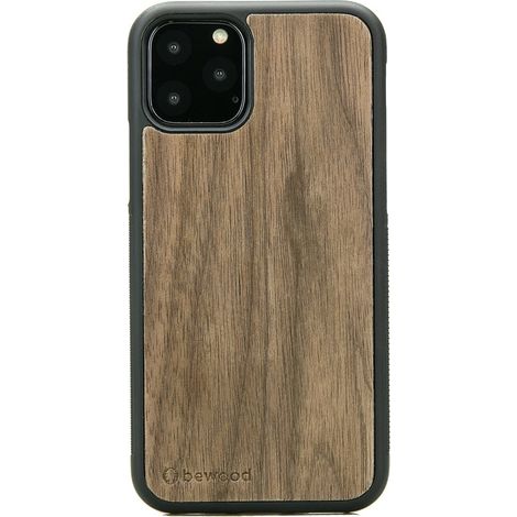 Holzhülle für iPhone 11 PRO AMERIKANISCHER WALNUSS (1/3)