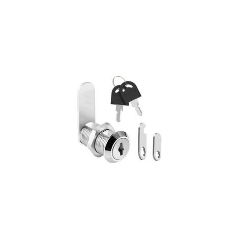 Serrure À Came 20mm Pour Boîte Aux Lettres Tiroir Armoire Caisse À Outils Placard Casier Meuble Avec Clés Verrou De Sécurité (1/4)