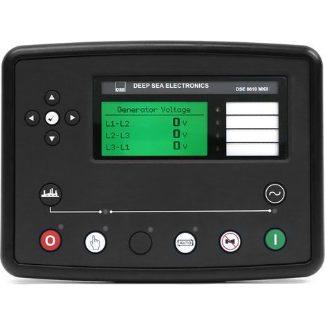 Centralita de control DSE 8610 MKII Paralelo isla (Auto Arranque) Sincronismo 8610-02 (1/4)